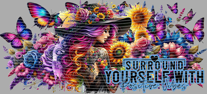 16oz Sunflower Girl-SU-137